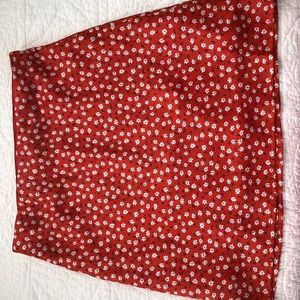 Glassons satin mini skirt